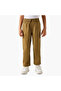 Solid Cargo Pants with Elasticated Drawstring and Pockets