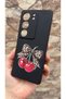 Vivo V29 Compatible Cherry Bow Leopard Pattern Silicone Shock-Absorbing Classic Protective Rubber Case - 4