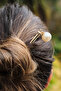 Vip Pearl Nail Bun Hairpin Japanese Model 15cm - 4