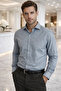 Men's Smoked 100% Cotton Premium Quality Long Sleeve Shirt - 5