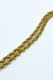 Gold Color Twist Model 316L 60 cm Stainless Steel Chain - 3