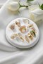 Decorative Ring and Earring Stand |   Handmade Concrete Jewelry Tray Minimal Jewelry Organizer - 3
