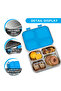 Stainless Steel Bento Lunch Box for Kids & Adults - 2