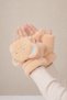 Plush Fingerless Gloves with Cute Teddy Bear Figure |   Soft, Warm and Stylish Winter Gloves - 3