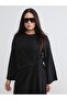 Plus Size Crew Neck Shirred Dress - 2
