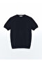 Lcw Vision Navy Blue Crew Neck Short Sleeve Men's Knitwear Sweater - 5