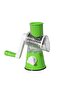 Tabletop Drum Shredder – 3-in-1 Vegetable Fruit Spiral Slicer, Grater, Julienne Cutter - 3