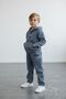 Boys' Hooded Denim Bottom-Top Set | Relaxed Fit Daily Outfit - 2