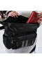 Soft Leather Stone Detailed Multi-Compartment Large Volume Women's Shoulder Bag - 2