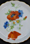 Miniature Antique Plate with Weasel Pattern 8 cm - 2