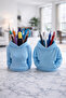 Set of Hooded Decorative Pen Holders