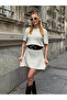Women's Ribbed Mini Knit Dress - 5