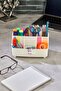 Zs-0058-Vi̇va-Multipurpose Desktop Pen Holder-Makeup Organizer-Jewelry Organizer - 6