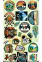 Nature & Adventure Sticker Set 22X30 cm – Camping, Hiking, Travel