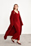 Bordo Liora Double Set – Dress & Cape - 3
