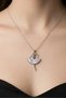 316L Steel Silver Color Ballerina Model Women's Necklace |   Frequent Wear Jewelry