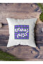 غطاء وسادة من البوليستر بتصميم رمضان كريم