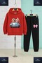 Children's Unisex'Cute 2 Girls in the Car' 3-Piece Hoodie Tracksuit Set - 4