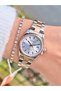 Women's Wristwatch New Model Steel Band Waterproof Minimal Case 2 Years Warranty Bracelet Gift - 3