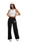 Kurdele Printed Double Stripe Women's Wide Leg Sweatpants - 2