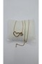 Stainless Steel Gold Color Heart Detailed Letter Necklace – Letter S - 5