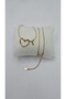 Stainless Steel Gold Color Heart Detailed Letter Necklace – Letter Y - 4