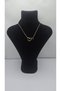 Stainless Steel Gold Color Heart Detailed Letter Necklace – Letter g