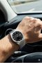 Excellent Black Dial Men's Wristwatch |   42mm Steel Case, Steel Band, 5Atm - 6