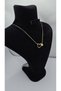 Stainless Steel Gold Color Heart Detailed Letter Necklace – Letter m - 4