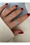 Limited Edition - Zircon Stone Bottom Adjustable Women's Ring - 5