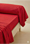 Makiteks 100% Cotton 85X185 cm Red Large Size Sausage Pillowcase - 2