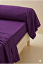 Makiteks 100% Cotton 85X185 cm Purple Large Size Sausage Pillowcase - 2