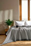 غطاء سرير حديث متعدد الأغراض من قماش البيكيه 220 × 240 سم