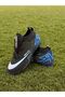 Children's Carpet Field Shoes Are Flat (Black-Blue) - 4