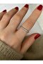 Limited Edition - Zircon Stone Bottom Adjustable Women's Ring - 3