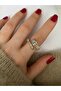 Limited Edition - Zircon Stone Bottom Adjustable Women's Ring - 5