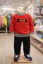 Baby Boy Tracksuit Set 2-Piece, Two-Threaded, Embroidered, Cool Printed, Seasonal, Comfortable and Stylish Baby Sports Set - 3