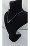 Stainless Steel Silver Color Heart Detailed Letter Necklace – Letter t - 3