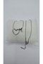 Stainless Steel Silver Color Heart Detailed Letter Necklace – Letter Y - 5