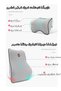 Car lumbar support and neck pillow set, adjustable memory foam straps - 3