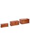 Storage Chests 3 pcs Solid Acacia Wood - 3