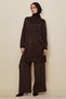 Shirt Collar Jacquard Tunic 46278 - 3