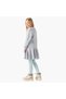 Girls Star Sequinned Sweater with Skirt and Stockings Set - Wool - Long Sleeves - Crew Neck - 4