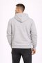 Men's Hooded 3 İplik İçi Şa Fleece-Lined Flow Sweatshirt Gray - 4