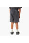 Solid Shorts with Drawstring Closure and Pockets - 3