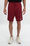 Relax-Fit Men's Burgundy Shorts - 3