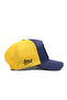 Lion Logo Cordura Navy Blue-Yellow Trucker Hat - 2
