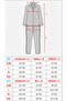 Women's Milan Fabric Long Sleeve Buttoned Pajama Set - 2