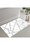 Bath Mat, Soft Bathroom Rug, Non-Slip Dot Backing, Washable - 60X100