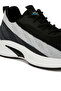 Men's Dual Tone Chunky Men's Sneakers in Black - 4